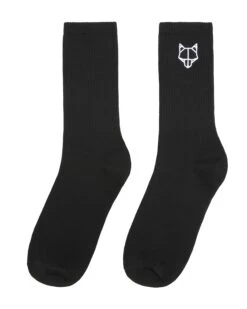 3 Pack Mens Egyptian Cotton Socks Black -Naked Wolfe Shop 3 PACK SOCKS MENS BLACK 02