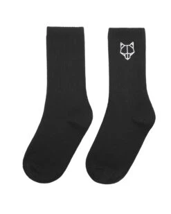 3 Pack Womens Egyptian Cotton Socks Black -Naked Wolfe Shop 3 PACK SOCKS WOMENS BLACK 02
