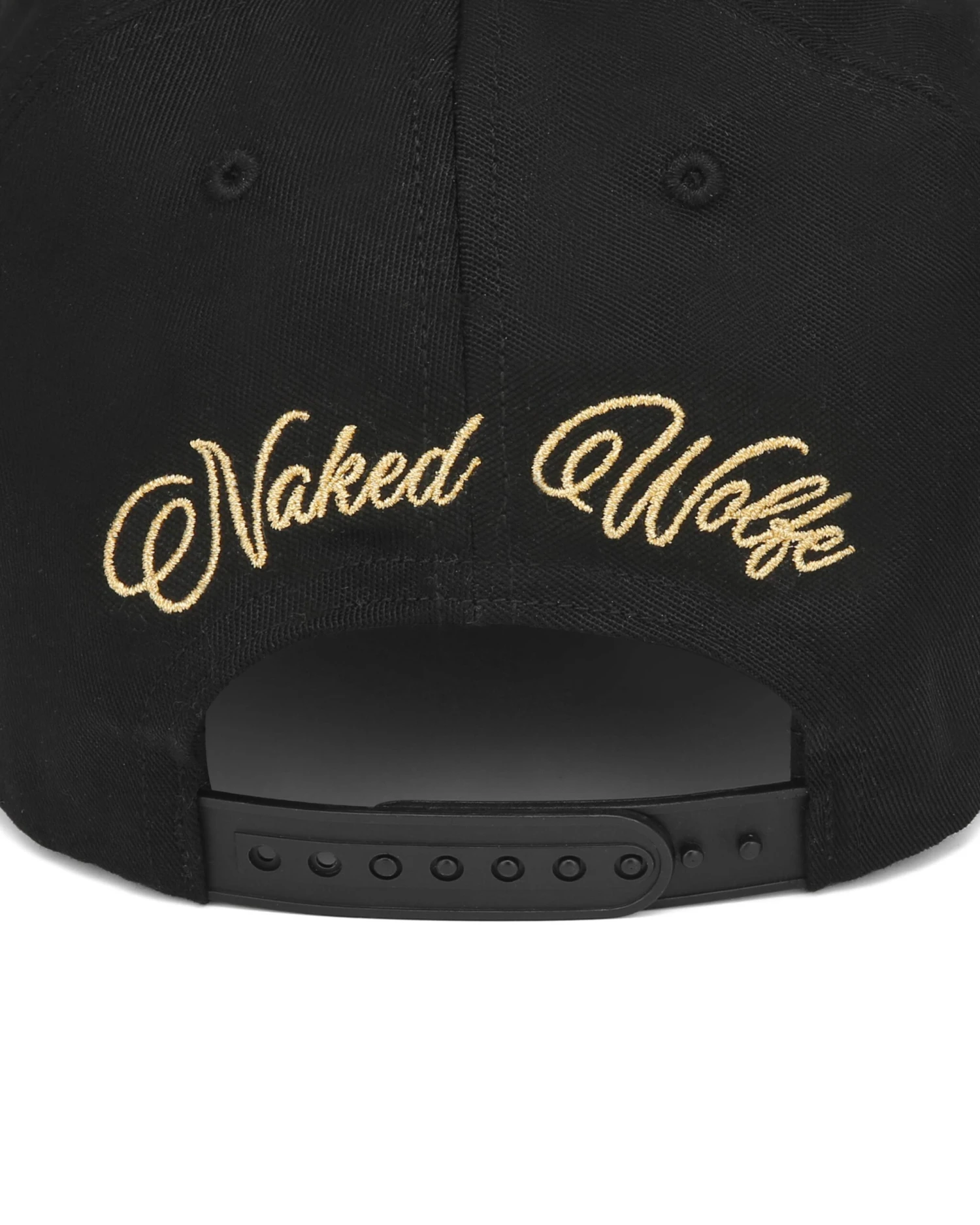 Signature Unconstructed Cap Black/Gold 5 Signature Unconstructed Cap Black/Gold - Image 3