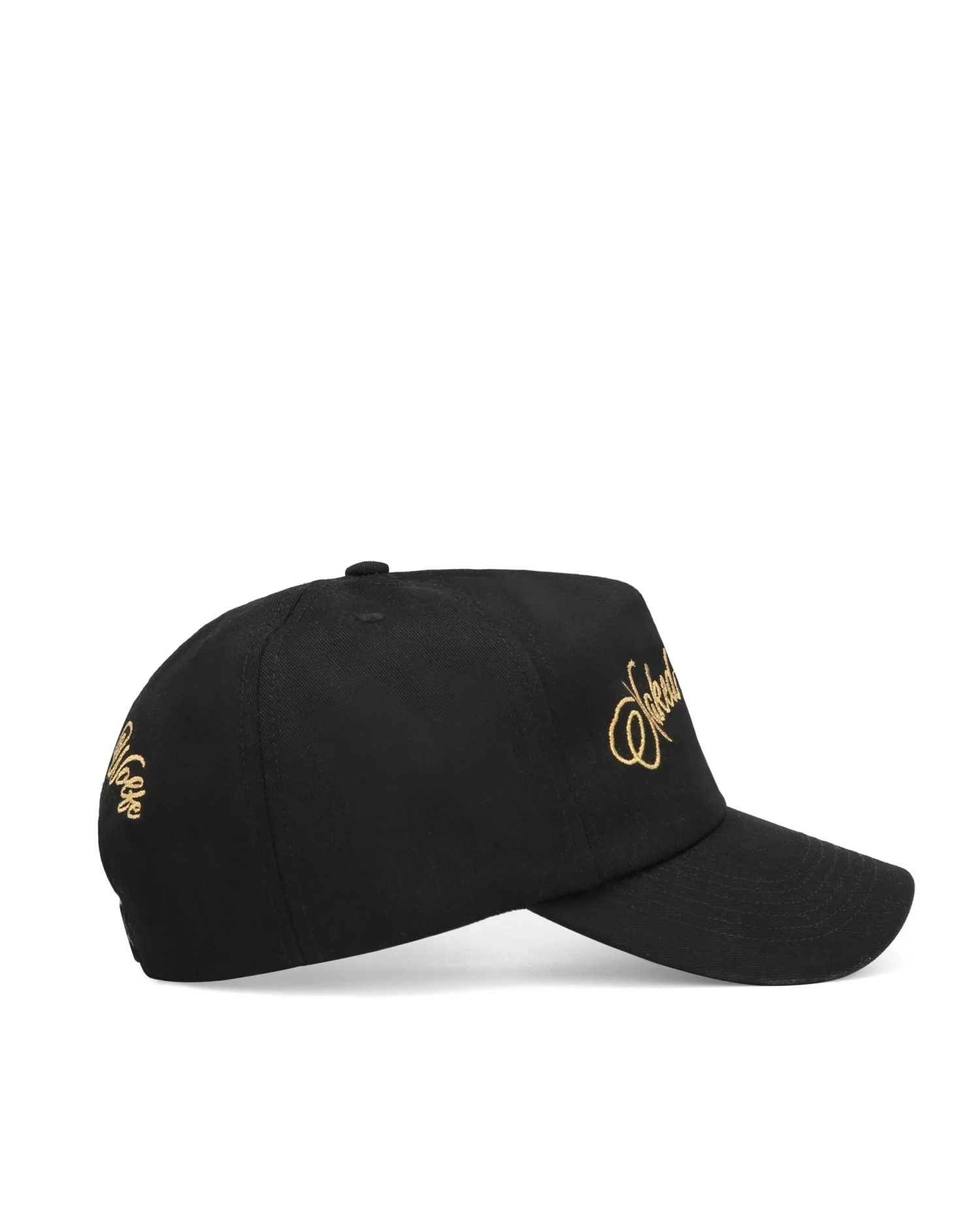 Signature Unconstructed Cap Black/Gold 6 Signature Unconstructed Cap Black/Gold - Image 4