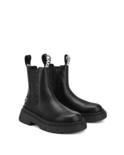 Caution Black Leather -Naked Wolfe Shop 6.25 03402