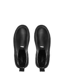 Caution Black Leather -Naked Wolfe Shop 6.25 03418