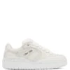 Ambition Cow Leather & Mesh White -Naked Wolfe Shop AMBITION WHITE 01