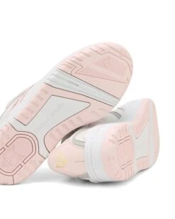 Ambition Cow Leather & Mesh White/Pink -Naked Wolfe Shop AMBITION WHITE PINK 03