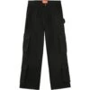 Baggy Pocket Cargo Pants Black -Naked Wolfe Shop BAGGY POCKET CARGO PANTS BLACK 01