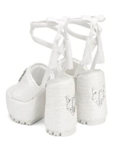 Beach Raffia White 8 Beach Raffia White -Naked Wolfe Shop BEACH RAFFIA WHITE 03