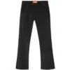 Flared Trousers Black Wool -Naked Wolfe Shop BLACK FLARED WOOL TROUSERS 01