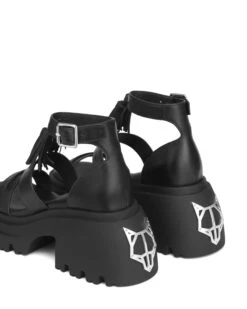 Cherub Black Leather -Naked Wolfe Shop CHERUB BLACK 03