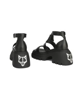 Cherub Black Leather -Naked Wolfe Shop CHERUB BLACK 05