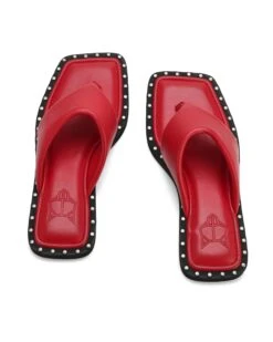 Danni Dark Red Leather 11 Danni Dark Red Leather -Naked Wolfe Shop DANNI DARK RED 05