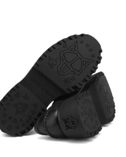 Flawed Black Leather 8 Flawed Black Leather -Naked Wolfe Shop FLAWED BLACK LEATHER 03