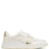 Flight Genysis Leather/Suede White/Gold -Naked Wolfe Shop FLIGHT WHITE GOLD 01