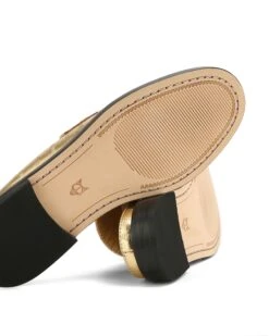 Gleam Eel Print Leather Gold 8 Gleam Eel Print Leather Gold -Naked Wolfe Shop GLEAM GOLD 03