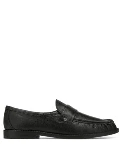 Goldie Sheep Leather Black Eel