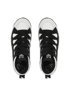King Black/White Leather -Naked Wolfe Shop KING BLACK WHITE 05