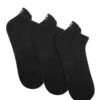 3 Pack Mens Egyptian Cotton Ankle Socks Black -Naked Wolfe Shop MENS ANKLE SOCKS BLACK 01