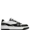 NW-01 Black/White Leather -Naked Wolfe Shop NW 01 BLACK WHITE 01
