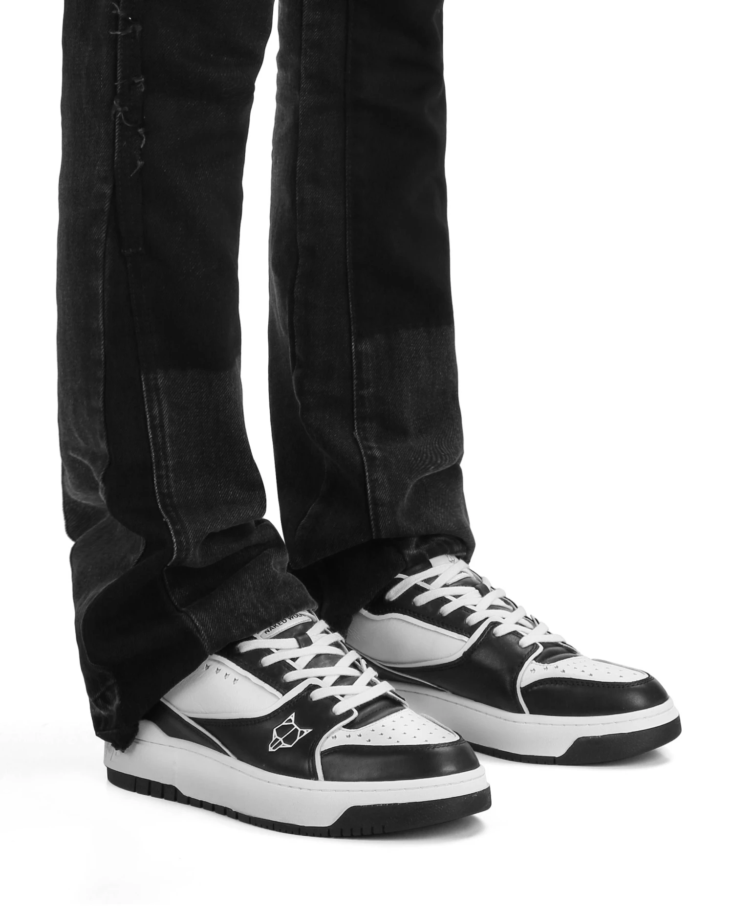 NW-01 Black/White Leather 8 NW-01 Black/White Leather - Image 6