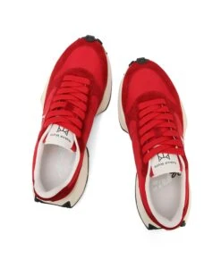 Plug Suede & Nylon Red -Naked Wolfe Shop PLUG RED 04