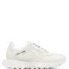 Season White Mesh And Leather Combo -Naked Wolfe Shop SEASON WHITE 01