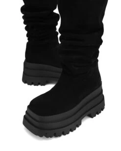 Simba Cow Suede Black -Naked Wolfe Shop SIMBA BLACK 04