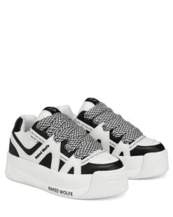 Naked Wolfe Shop -Naked Wolfe Shop SLIDE BLACK WHITE 02
