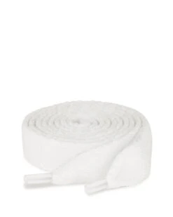 Slider Laces Solid White