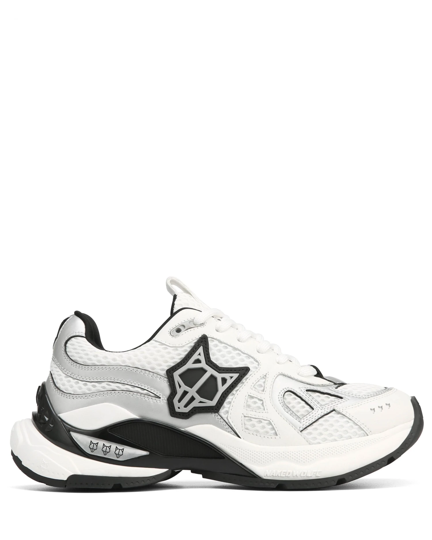 Smash White/Silver Mesh 3 Smash White/Silver Mesh