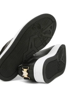 Suri Eel Print Leather Black -Naked Wolfe Shop SURI BLACK 03