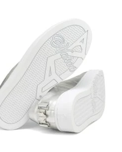 Suri Eel Print Leather Silver 8 Suri Eel Print Leather Silver -Naked Wolfe Shop SURI SILVER 03