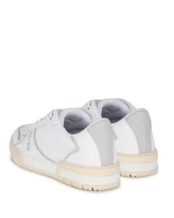 Transmission White/Grey Leather -Naked Wolfe Shop TRANSMISSION WHITE GREY 2
