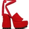 Wonder Red Suede -Naked Wolfe Shop WONDER RED 01