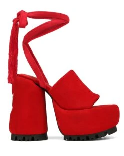 Wonder Red Suede