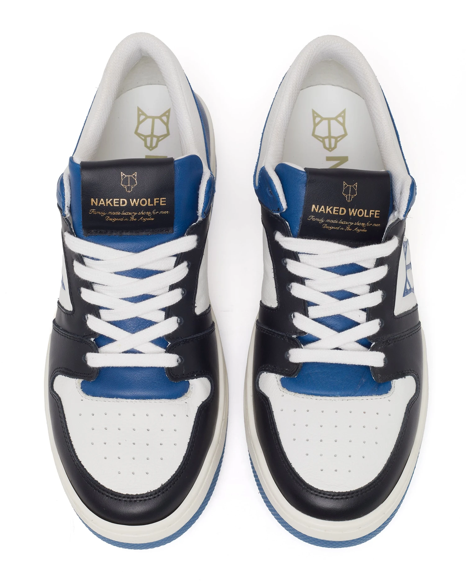 CM-01 Blue Combo Leather 5 CM-01 Blue Combo Leather - Image 3