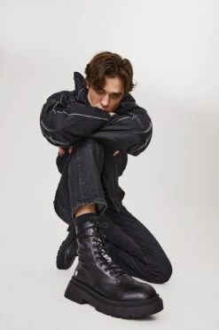 Romper Black Leather -Naked Wolfe Shop sh16 2957copy b9b2eeff 3fb8 4f09 95b8 48438098543e